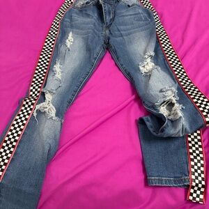 Fashion Nova Blue Denim Jeans